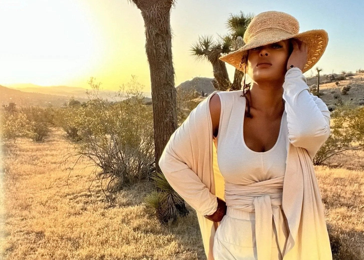 NEW! Moroccan Top and Botton Set- Desert Sand - KOKO HARLEY