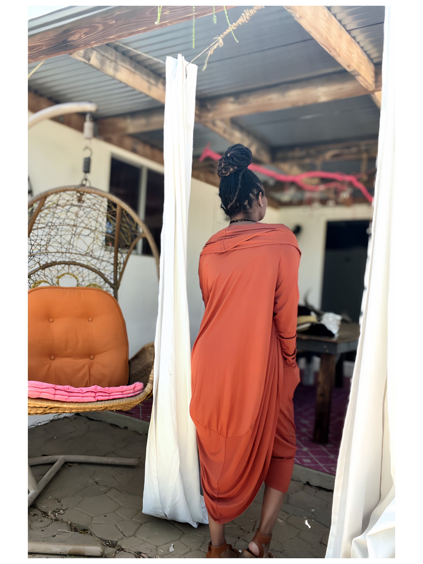 Moroccan Duster-Rust