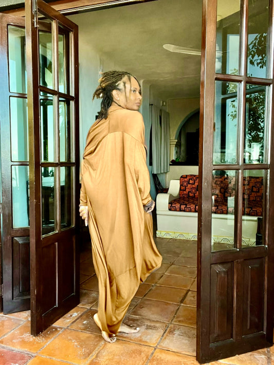 Moroccan Duster Golden Brown KOKO HARLEY