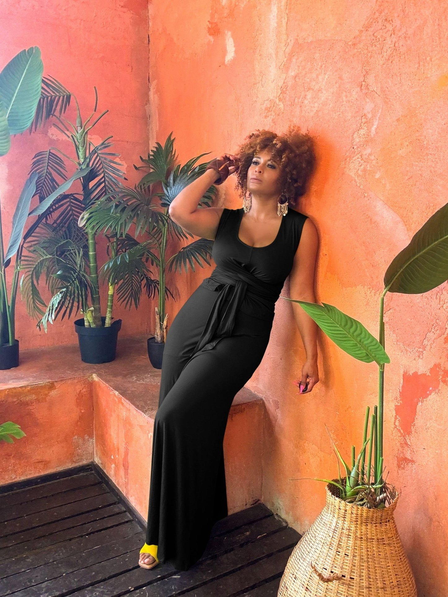 Saint Tropez Set in Black - KOKO HARLEY