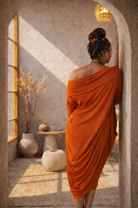 Moroccan Duster-Rust