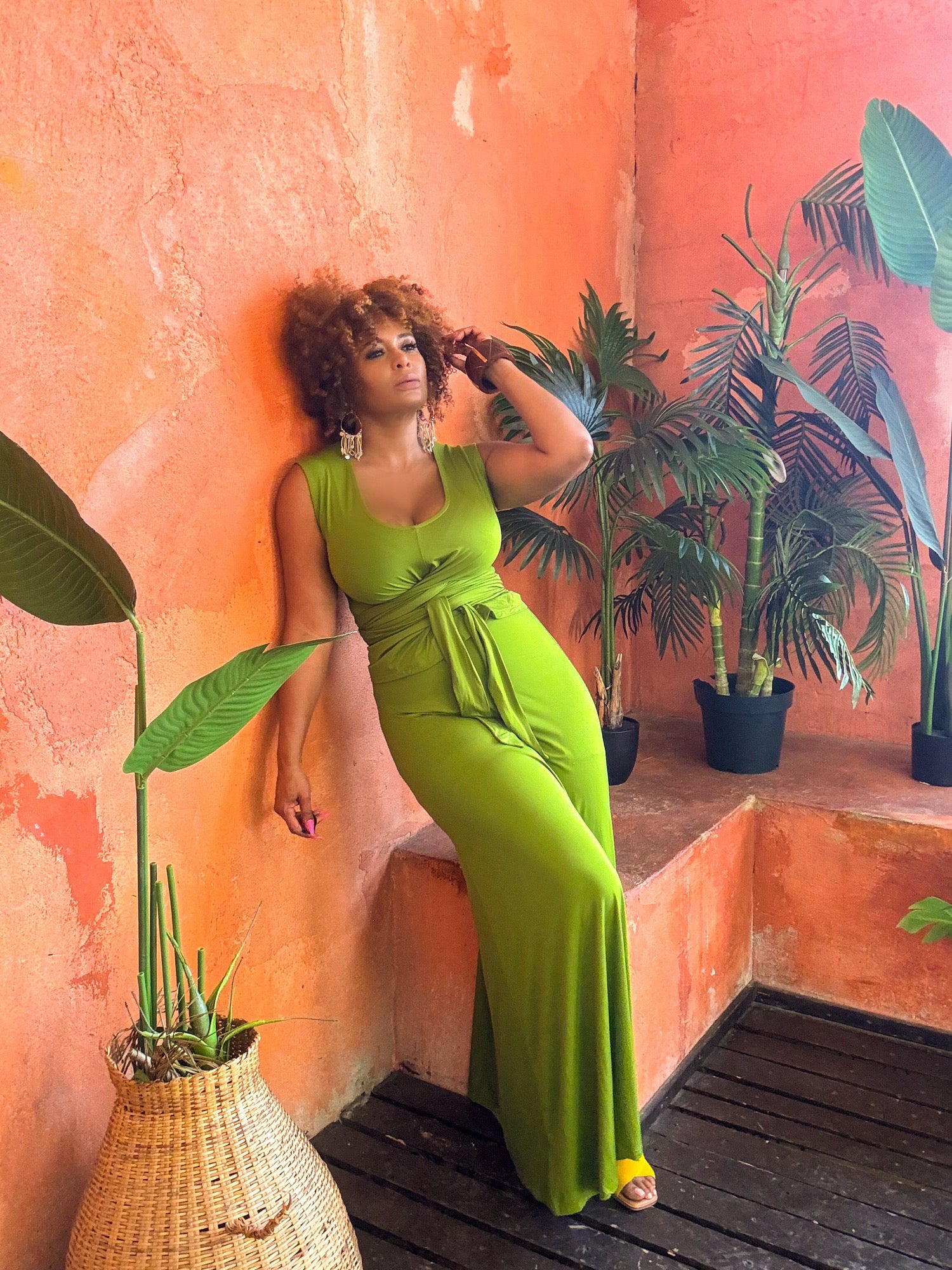 Saint Tropez Set Green - KOKO HARLEY