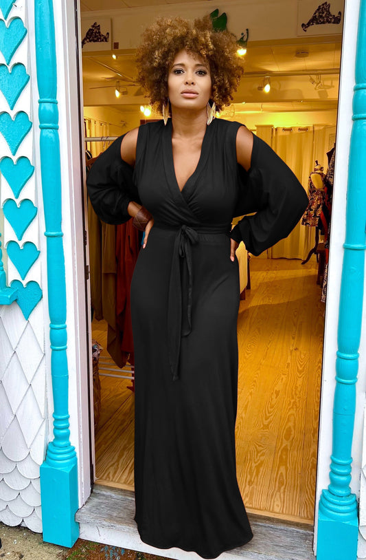 Ibiza Dress Set in Black - KOKO HARLEY