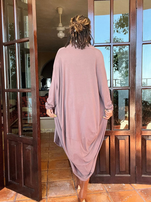 Moroccan Duster Mocha - FINAL SALE - KOKO HARLEY
